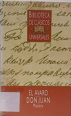 EL AVARO / DON JUAN
