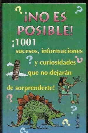 ¡NO ES POSIBLE! (TAPA DURA)