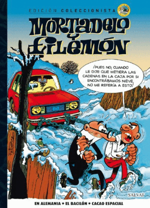 MORTADELO Y FILEMÓN: EDICIÓN COLECCIONISTA SALVAT (EN ALEMANIA, EL BACILÓN, CACAO ESPACIAL)