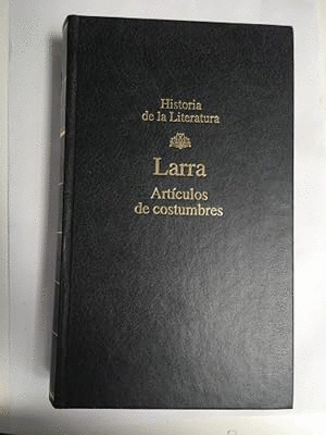 ARTÍCULOS DE COSTUMBRES (TAPA DURA)