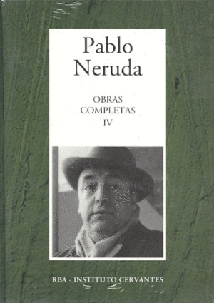 OBRAS COMPLETAS IV (TAPA DURA)