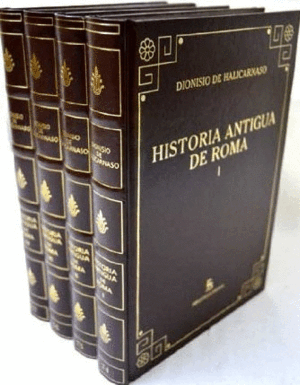 HISTORIA ANTIGUA DE ROMA. I, II, III Y IV (4 TOMOS) (TAPA DURA)