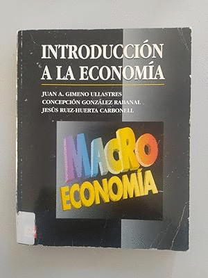 INTRODUCCIÓN A LA ECONOMÍA