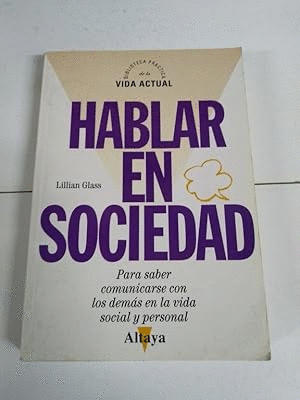 HABLAR EN SOCIEDAD