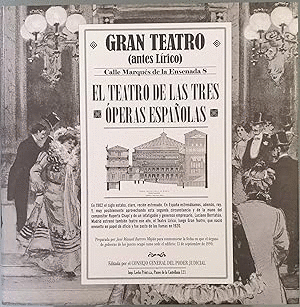 EL TEATRO DE LAS TRES ÓPERAS ESPAÑOLAS (TAPA DURA/RETRACTILADO)