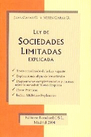 LEY DE SOCIEDADES LIMITADAS EXPLICADA