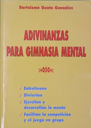ADIVINANZAS PARA GIMNASIA MENTAL