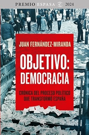 OBJETIVO: DEMOCRACIA (ALGUNAS PÁGINAS CON SUBRAYADOS A LÁPIZ)