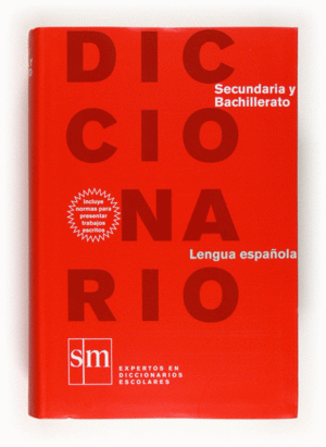 DICCIONARIO SECUNDARIA Y BACHILLERATO. LENGUA ESPAÑOLA (ESQUINAS PORTADA LIGERAMENTE DOBLADAS)
