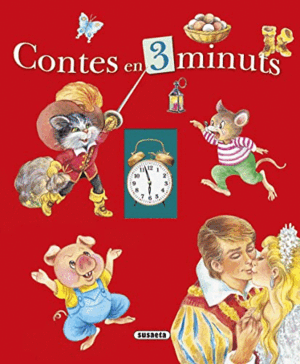 CONTES EN 3 MINUTOA (TAPA DURA)(GRAN FORMATO)(MARCA EN PARTE INFERIOR CUBIERTA)