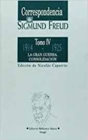 CORRESPONDENCIA DE SIGMUND FREUD TOMO IV (TAPA D)