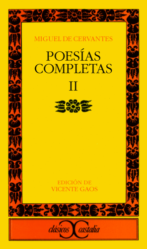 POESÍAS COMPLETAS, II  (PEQUEÑO DOBLEZ EN LA PORTADA)                                                    .