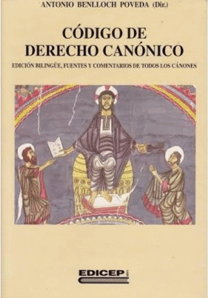 CÓDIGO DE DERECHO CANÓNICO (TAPA DURA)(LIGERAS MARCAS EN BORDES DE SOBRECUBIERTA)