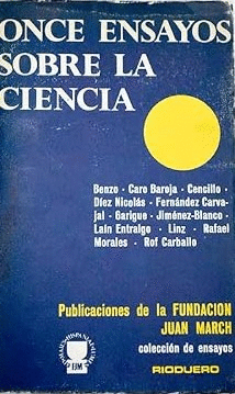 ONCE ENSAYOS SOBRE LA CIENCIA (LOMO ESTRIADO)