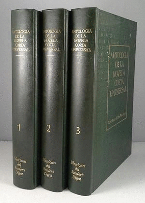 ANTOLOGÍA DE LA NOVELA CORTA 3 TOMOS (TAPA DURA)