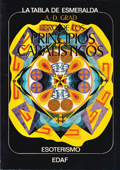 LIBRO DE LOS PRINCIPIOS CABALISTICOS (MARCAS EN BORDES DE CUBIERTA)