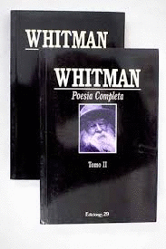 WHITMAN. POESÍA COMPLETA (2 VOLÚMENES) (BORDE LOMO ALGO ROZADO)