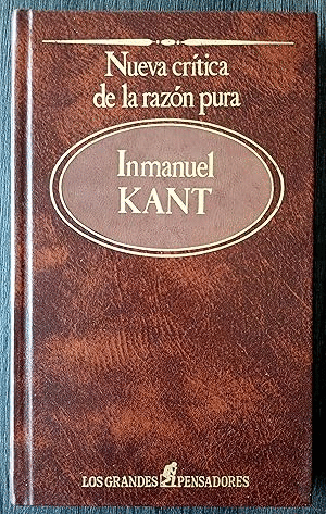 NUEVA CRÍTICA DE LA RAZÓN PURA (TAPA DURA)