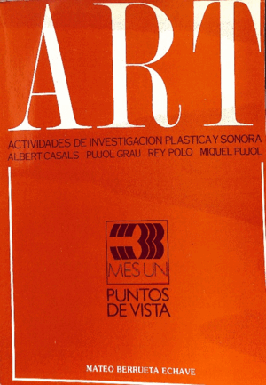 ART. ACTIVIDADES DE INVESTIGACIÓN PLÁSTICA Y SONORA
