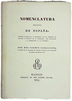 NOMENCLATURA GEOGRÁFICA DE ESPAÑA (TAPA DURA)(PEQUEÑAS MARCAS EN PORTADA)