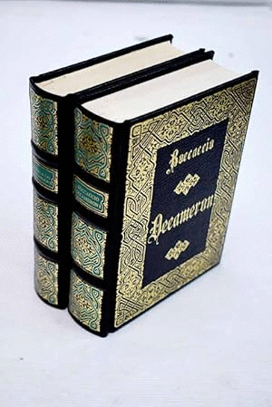 EL DECAMERÓN, 2 VOLÚMENES (TAPA DUA)(HOJAS AMARILLENTAS)