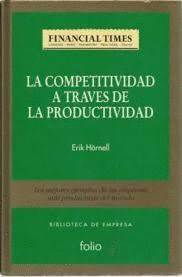LA COMPETITIVIDAD A TRAVÉS DE LA PRODUCTIVIDAD