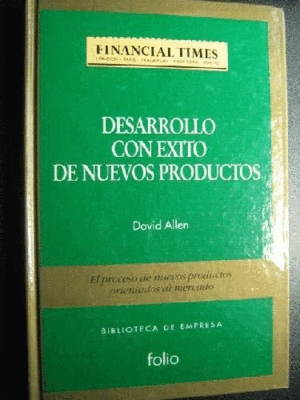 DESARROLLO CON ÉXITO DE NUEVOS PRODUCTOS