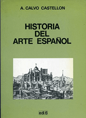 HISTORIA DEL ARTE ESPAÑOL (CORTE PARTE SUPERIOR IZQUIERDA PORTADA)