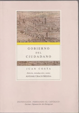 GOBIERNO DEL CIUDADANO (DEDICATORIA EN LA PÁGINA DE CORTESÍA)