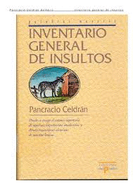 INVENTARIO GENERAL DE INSULTOS (TAPA DURA)