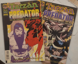 TARZÁN VERSUS PREDATOR 1 Y 2 (TEXTO EN ESPAÑOL)