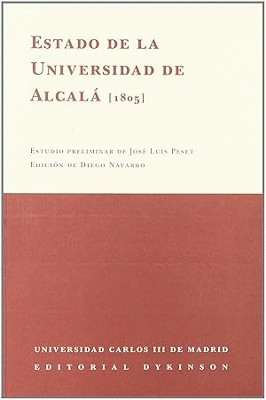 ESTADO DE LA UNIVERSIDAD DE ALCALÁ (1805)