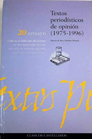 TEXTOS PERIODÍSTICOS DE OPINIÓN (1975-1996)