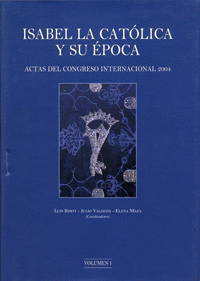 ISABEL LA CATOLICA Y SU ÉPOCA. ACTAS DEL CONGRESO INTERNACIONAL 2004. 2 TOMOS TAPA DURA CON LIGERAS MARCAS EN BORDES DE SOBRECUBIERTA)