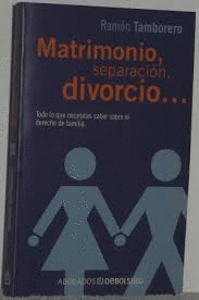 MATRIMONIO SEPARACIÓN DIVORCIO