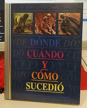 DONDE, CUANDO Y COMO SUCEDIÓ. ( TAPA DURA )