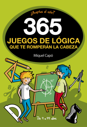 365 ENIGMAS Y JUEGOS DE LÓGICA (PEQUEÑA ESTRÍA EN CONTRAPORTADA)
