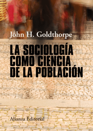 LA SOCIOLOGÍA COMO CIENCIA DE LA POBLACIÓN (ESQUINA CON MARCA DE DOBLEZ)