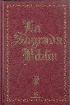 LA SAGRADA BIBLIA (TAPA DURA)(RESTO PEGATINA EN PORTADA)