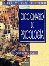 DICCIONARIO DE PSICOLOGÍA