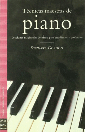 TÉCNICAS MAESTRAS DE PIANO