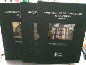 ARQUITECTURA DE LOS INDIANOS EN CANTABRIA (2 VOLUMENES EN CAJA)