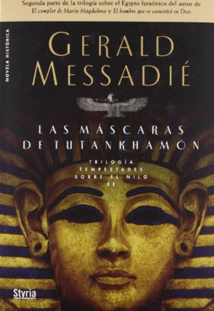 LAS MÁSCARAS DE TUTANKHAMÓN (TAPA DURA) (CONTRAPORTADA CON ARAÑAZOS) (RESTO PEGATINA EN PORTADA)