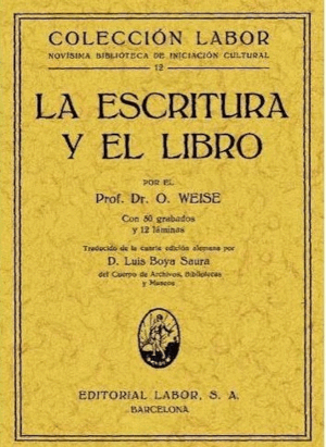 LA ESCRITURA Y EL LIBRO