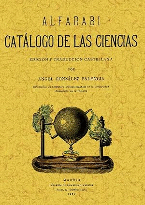 ALFARABI. CATÁLOGO DE LAS CIENCIAS (EDICIÓN FACSÍMIL)