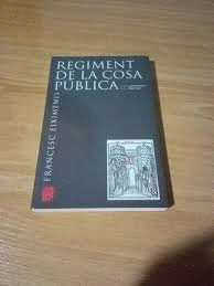REGIMENT DE LA COSA PÚBLICA (EN VALENCIANO)