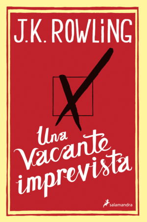 UNA VACANTE IMPREVISTA (TAPA DURA)