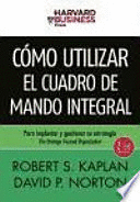 CÓMO UTILIZAR EL CUADRO DE MANDO INTEGRAL (TAPA DURA)