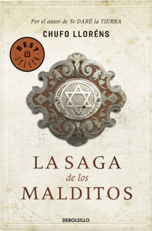 LA SAGA DE LOS MALDITOS (PORTADA Y CONTRAPORTADA CON MARCAS DE DOBLEZ)