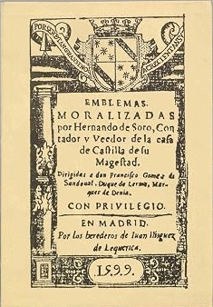 EMBLEMAS MORALIZADAS.